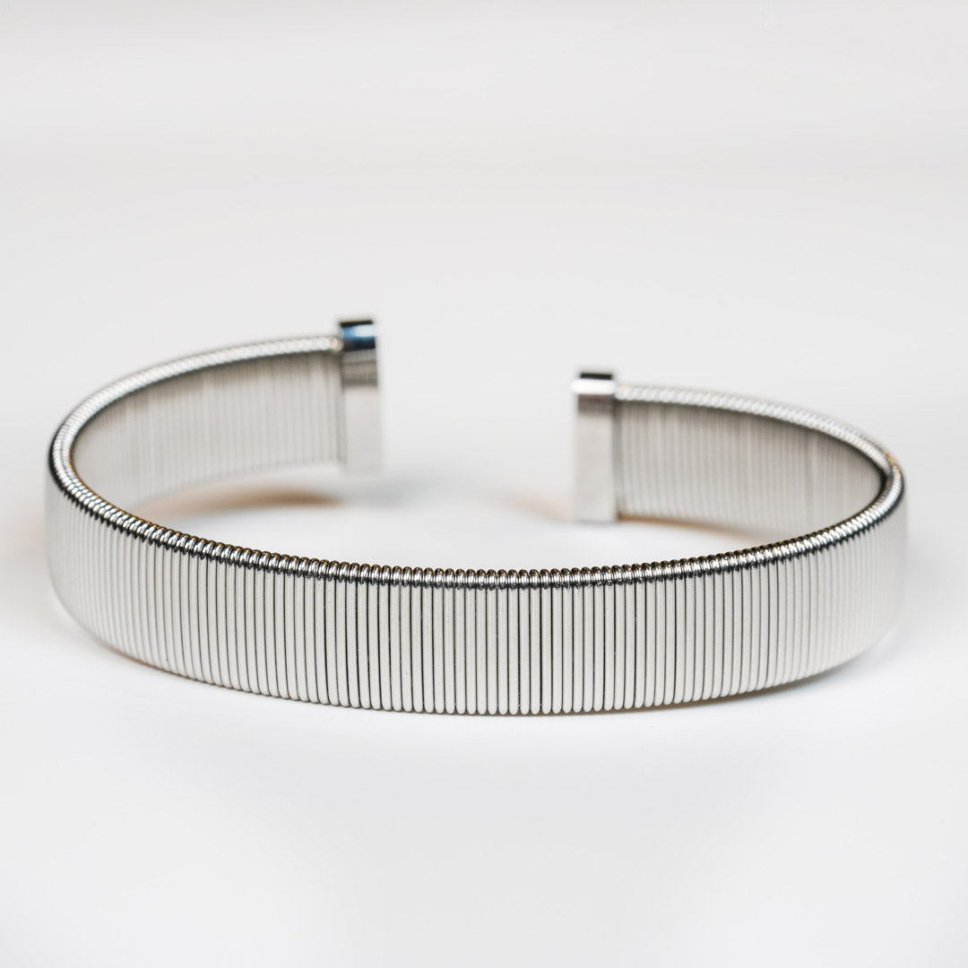 Ribbed Cuff Bracelet