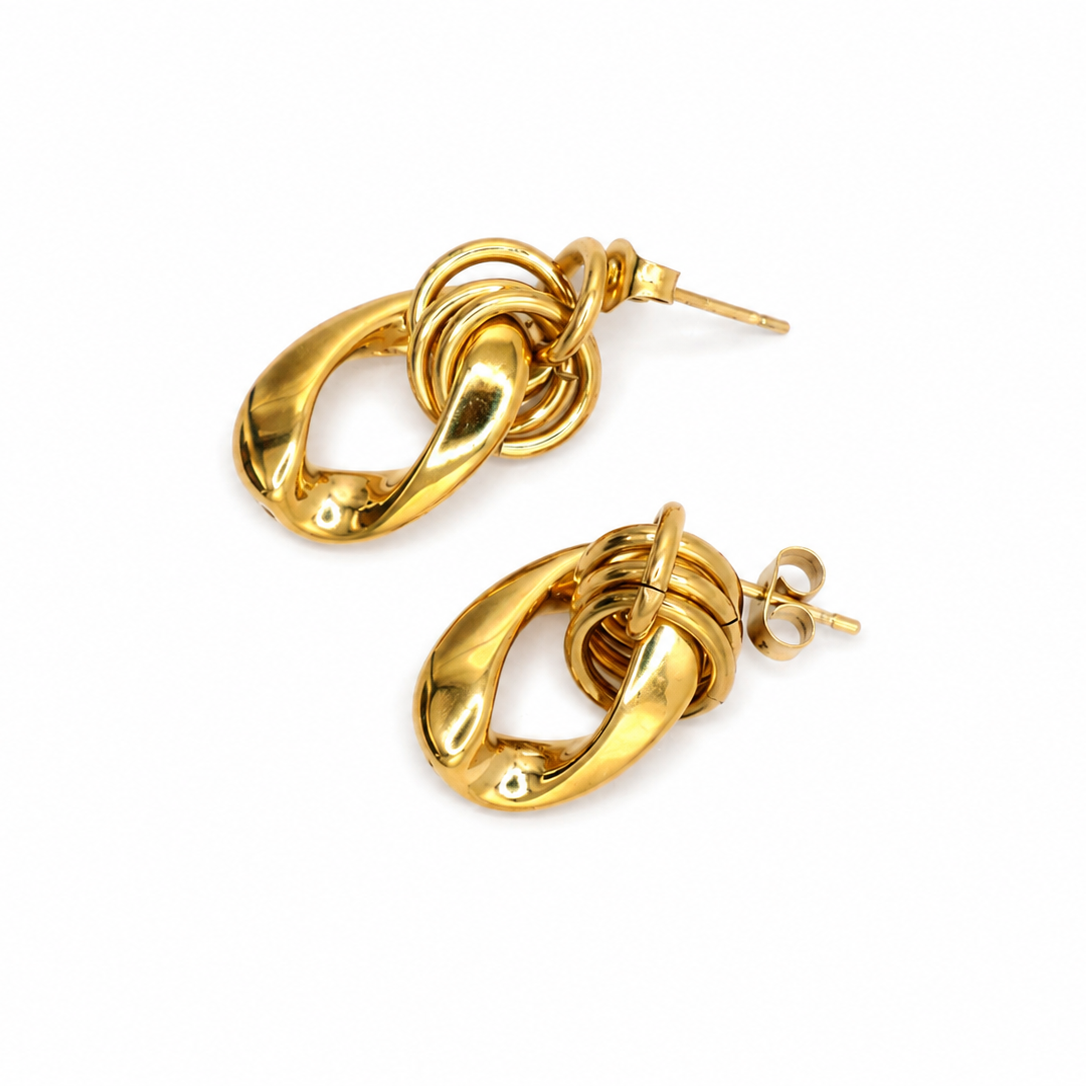 Linked Statement Earrings