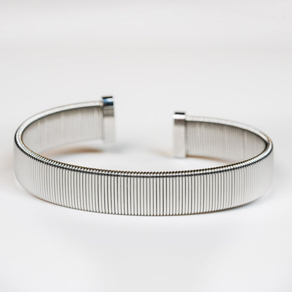 Ribbed Cuff Bracelet