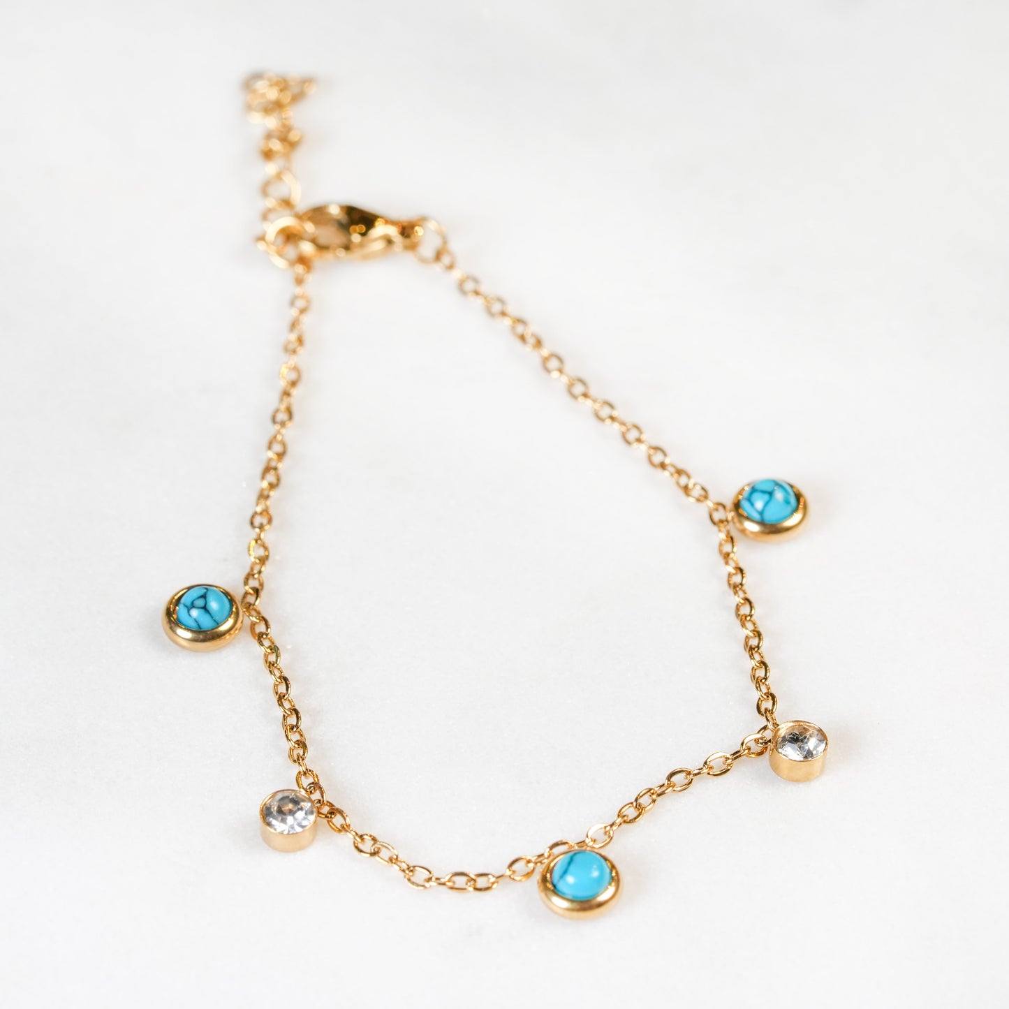 Golden Herringbone Bracelet