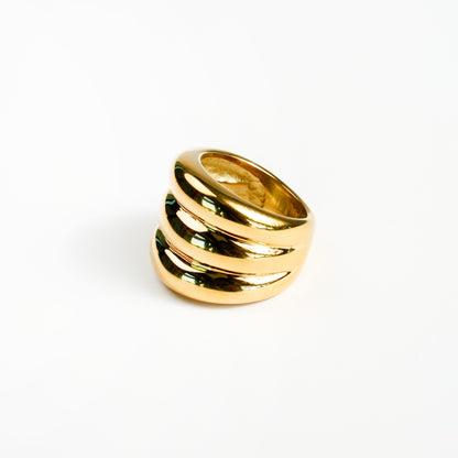 Trio Striking Ring