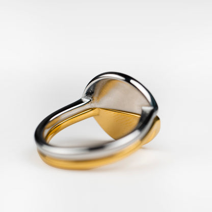Sphere Textured Dual Ring