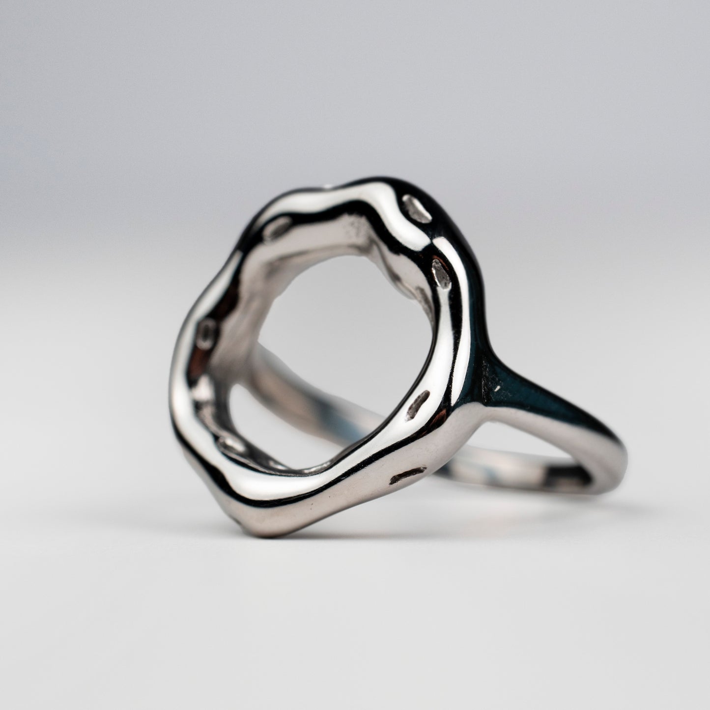 Silver Halo Band