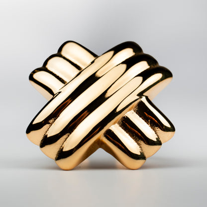Golden X Ring