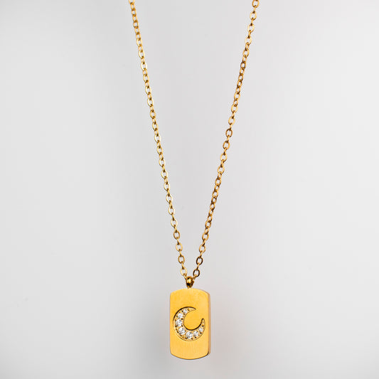 Lunar Glow Pendant Necklace