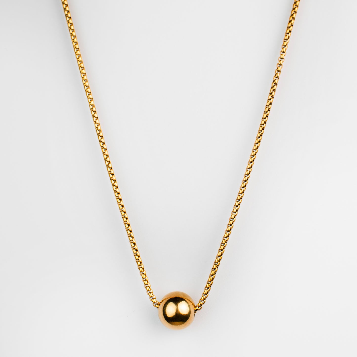 Golden Sphere Luxe Necklace