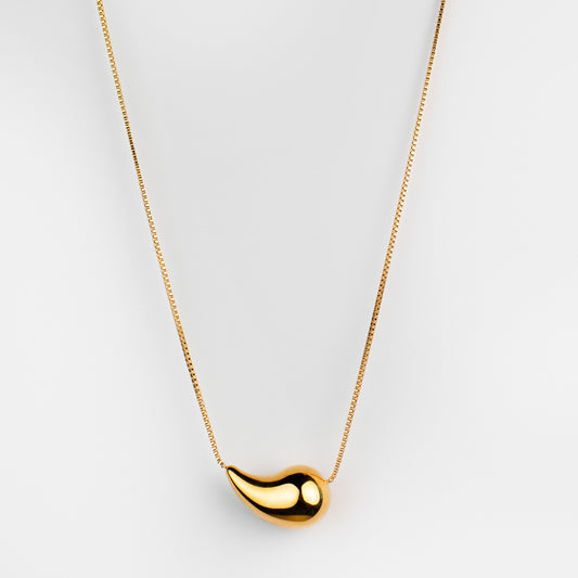 Golden Teardrop Necklace