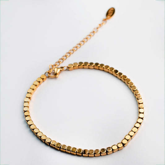Cubic Link Bracelet