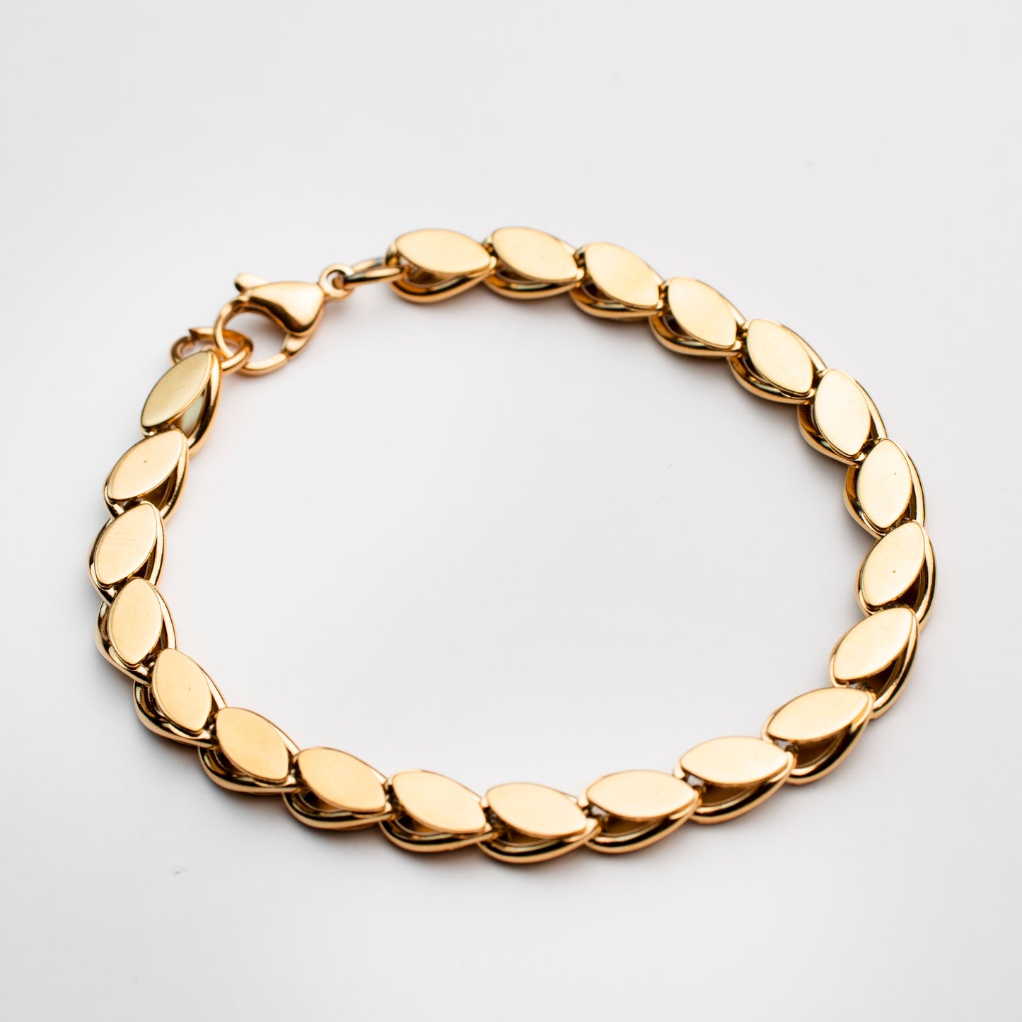Golden Classic Link Bracelet