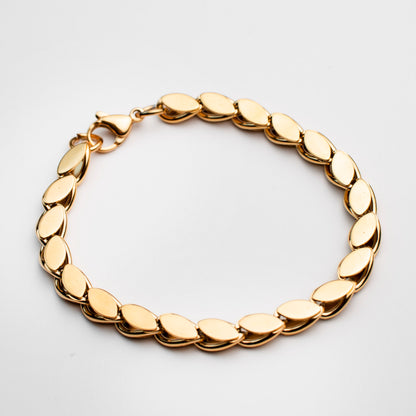 Golden Classic Link Bracelet