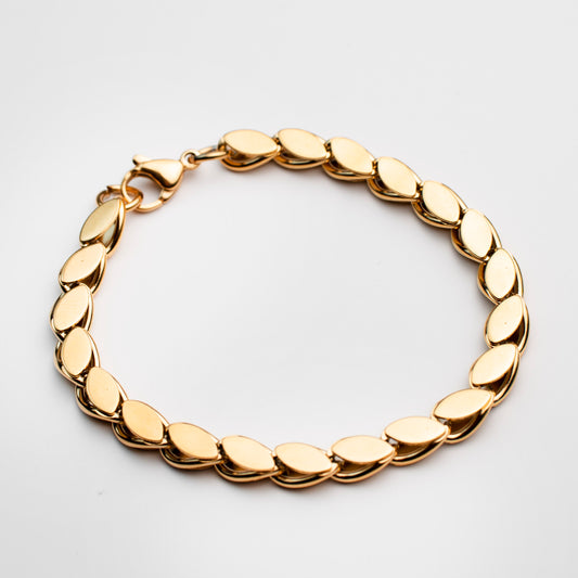 Golden Classic Link Bracelet