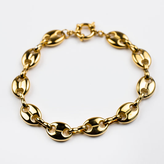 Golden Classic Link Bracelet