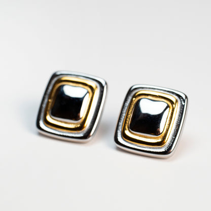 The shapes of squares earring