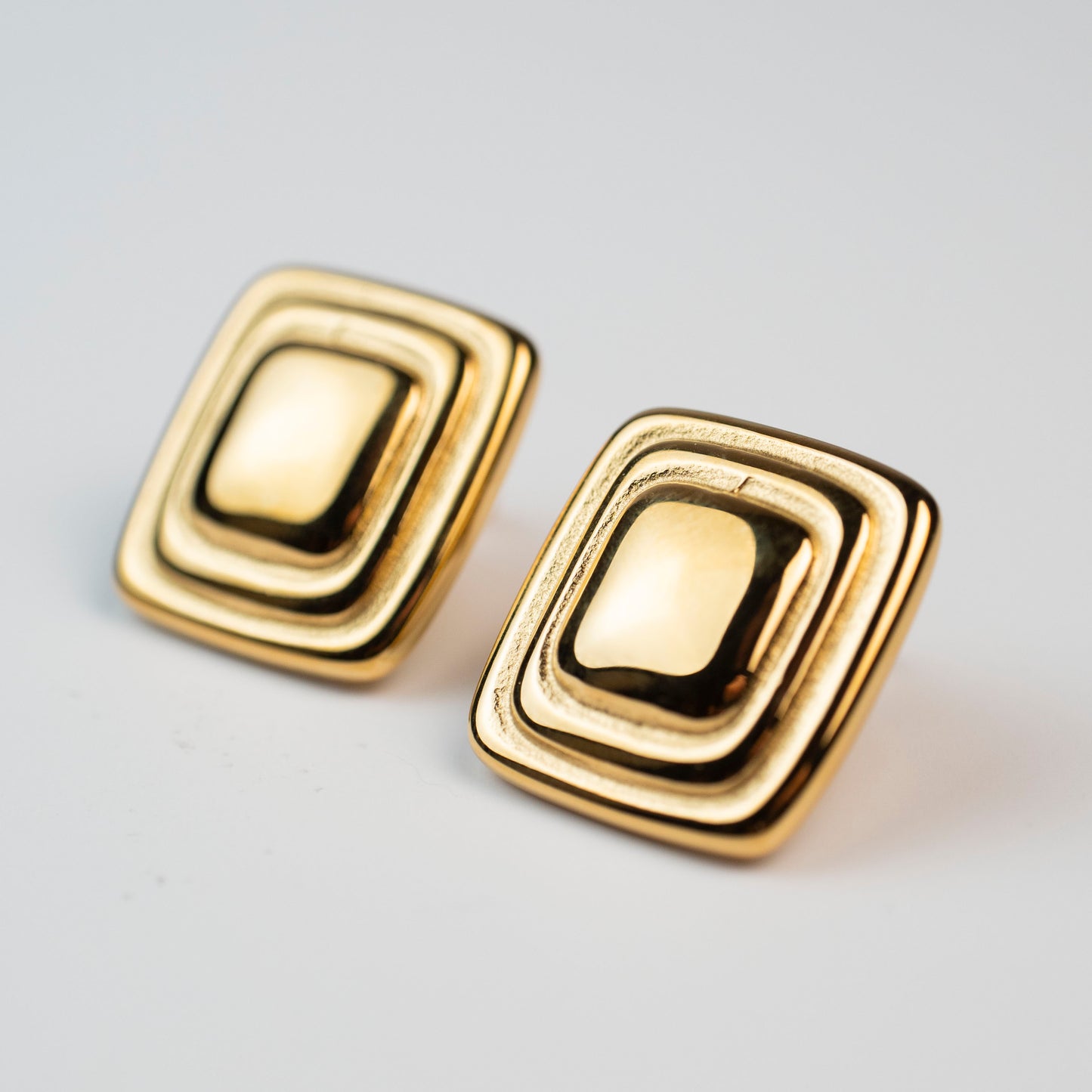 The shapes of squares earring