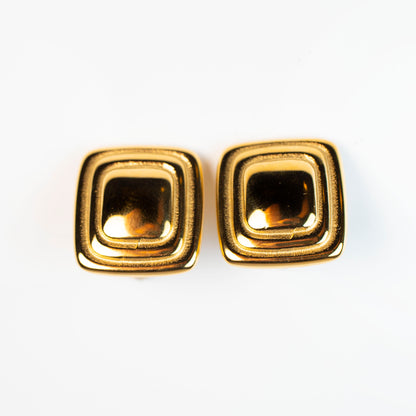 The shapes of squares earring