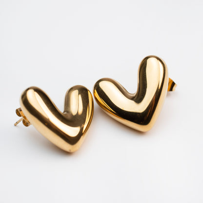 Sculpted Love Earrings