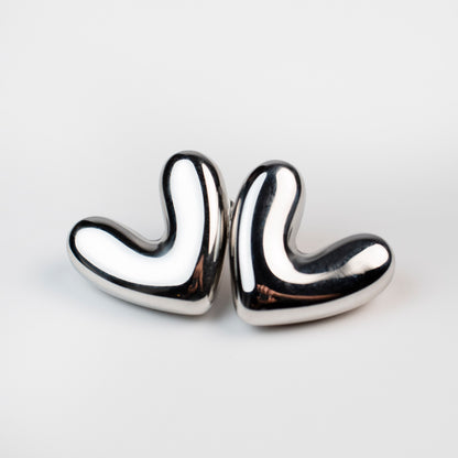 Sculpted Love Earrings