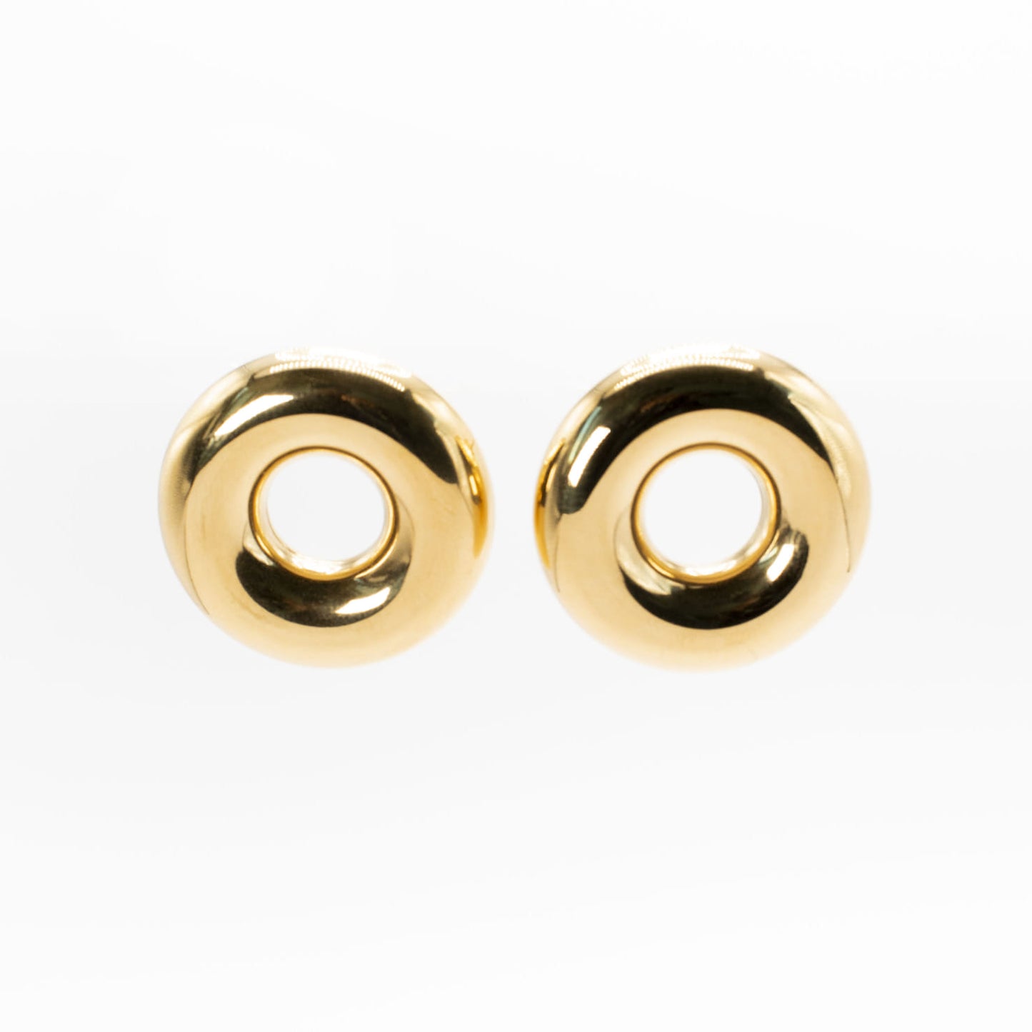 Gold Donut Studs