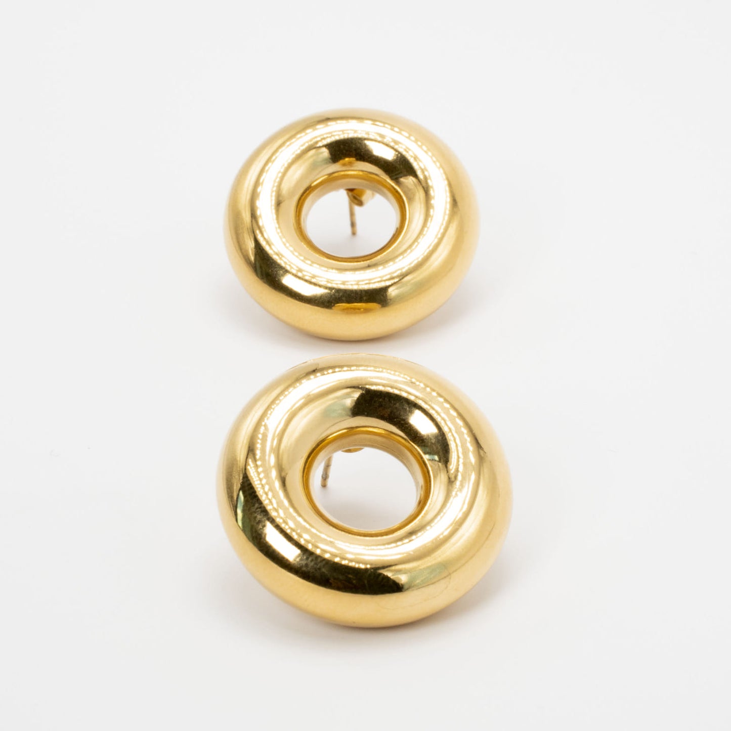 Gold Donut Studs