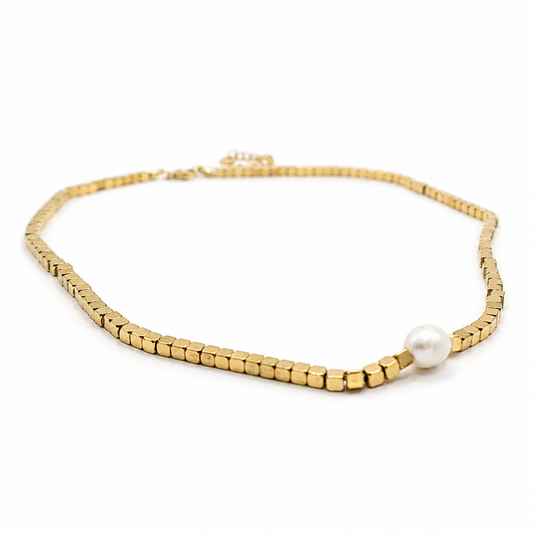 Solstice Pearl Necklace