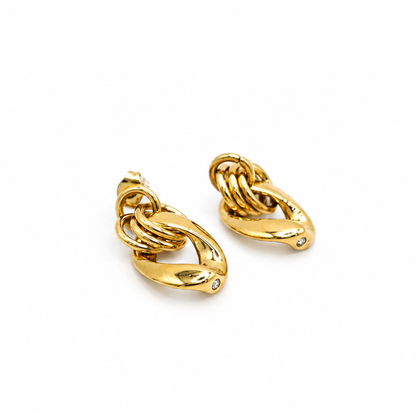 Linked Statement Earrings