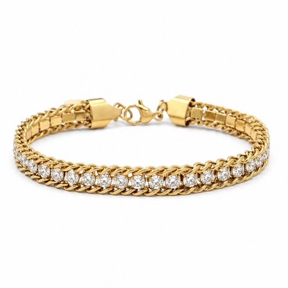 Luxe Tennis Chain Bracelet