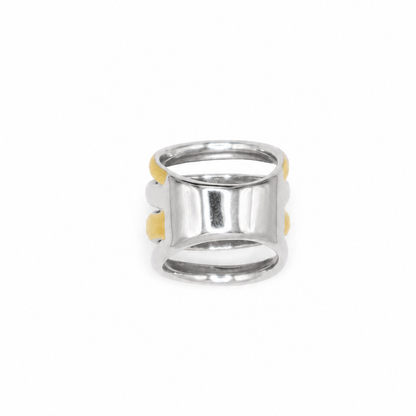 Mixed Metal Wrap Ring