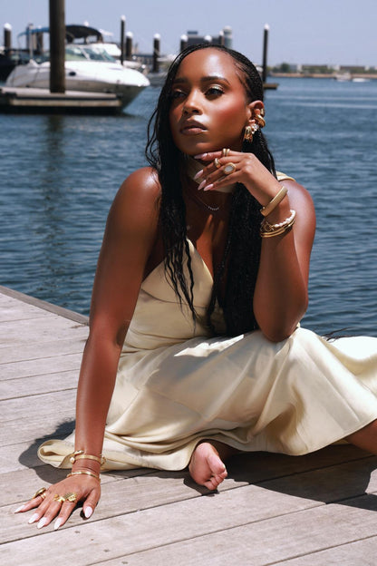 The Golden Loop Ear Cuff