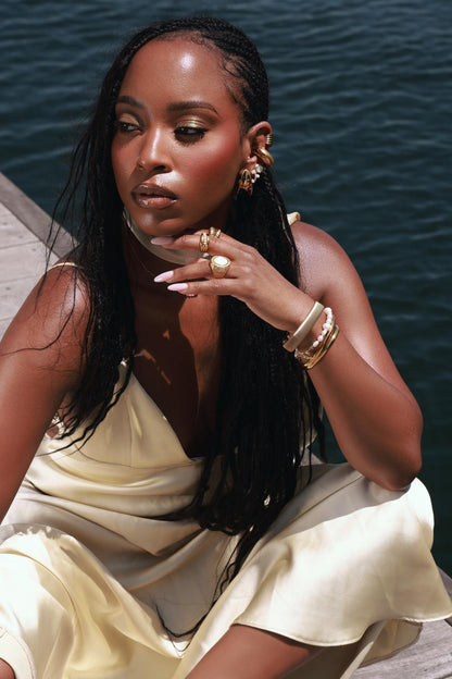 The Golden Loop Ear Cuff