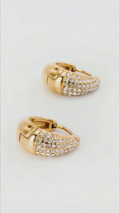 Pavé & Shine Hoops